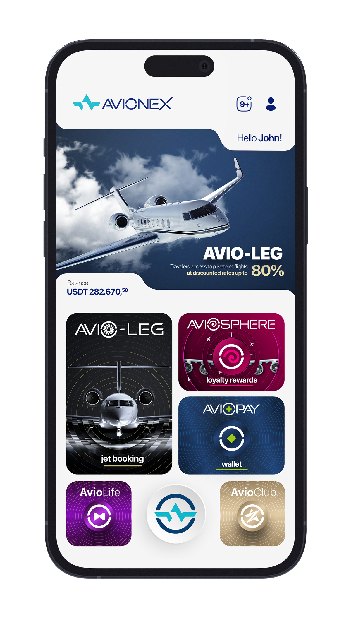 AVIONEX Application